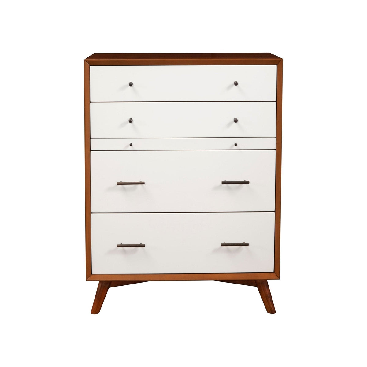 Flynn Chest, Chestnut/White