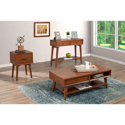 Flynn Console Table, Chestnut