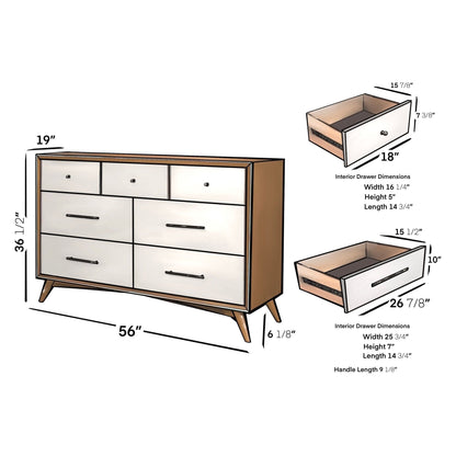 Flynn Dresser, Chestnut/White