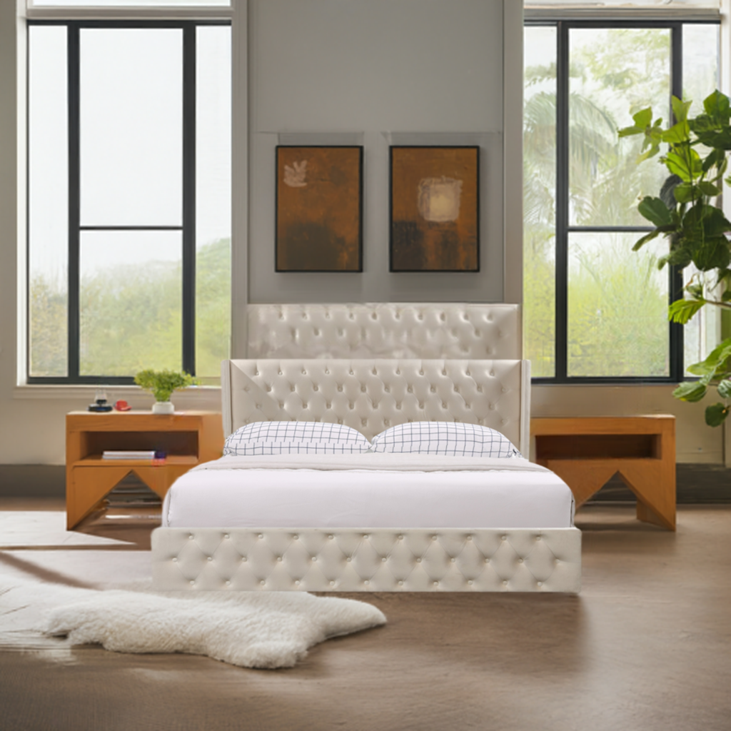 Adam Hydraulic Lift Up Storage Platform King Bed