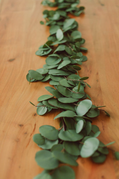 Almost-Real Eucalyptus Garland (artificial)