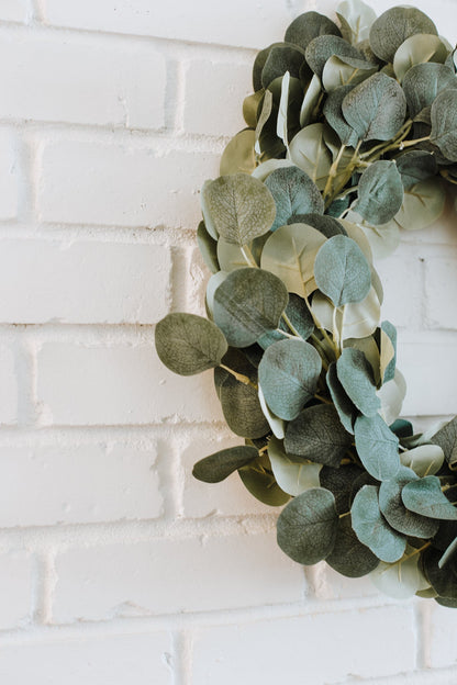 DIY Eucalyptus Wreath Kit