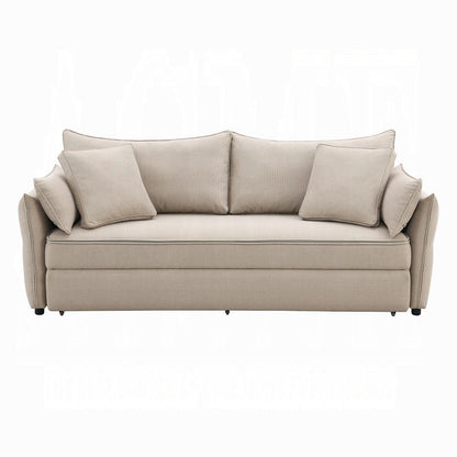 Cais Condo Size Sleeper Sofa w/Storage - Beige