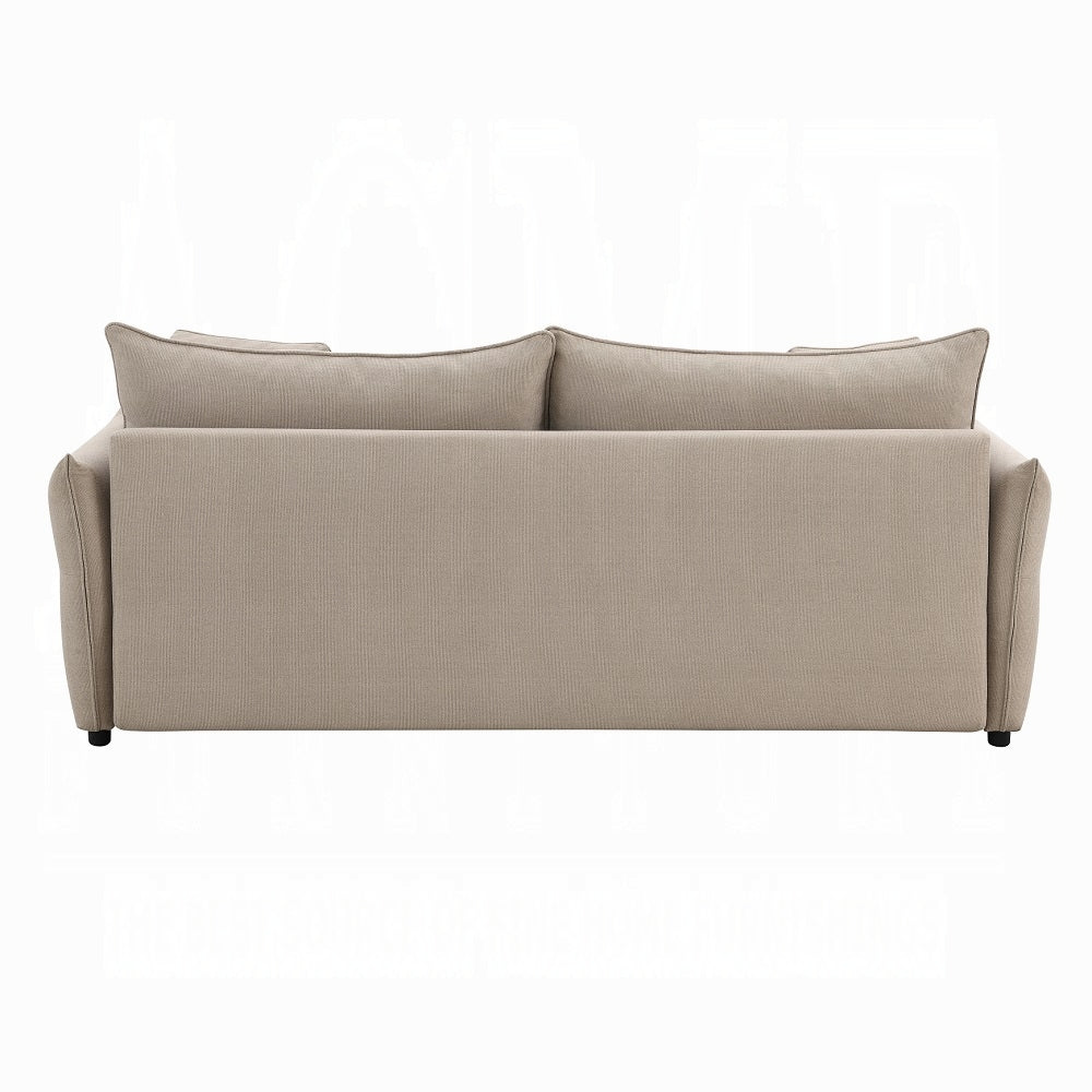 Cais Condo Size Sleeper Sofa w/Storage - Beige