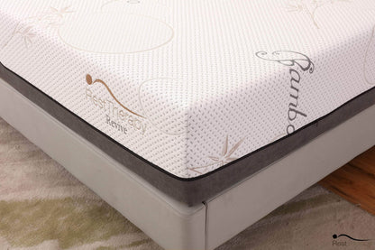 12 Inch Revive Bamboo Cool Gel Memory Foam Mattress - Available in 3 Sizes