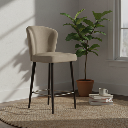 Set of Four Silhouette Counter Stools